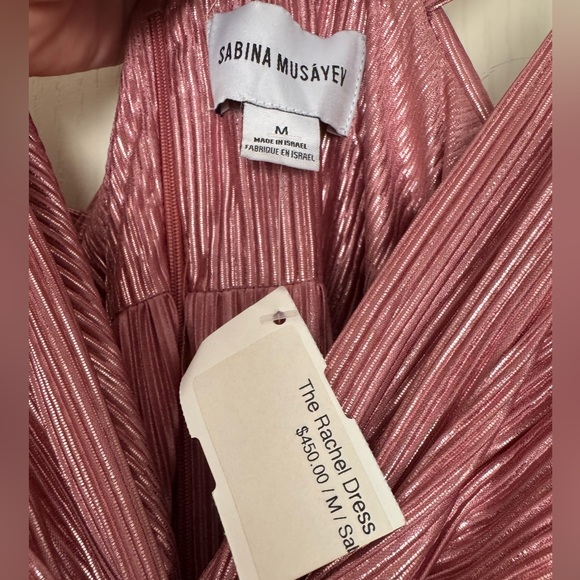 Sabina Musayev Rachel Foil Tiered Maxi Dress - Picture 7 of 7